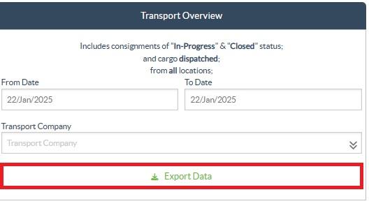 Export Data