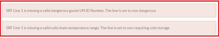 Missing data alerts