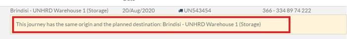 User notification 