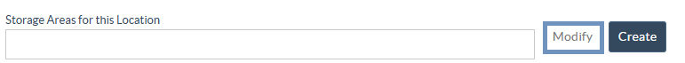 Storage area modify
