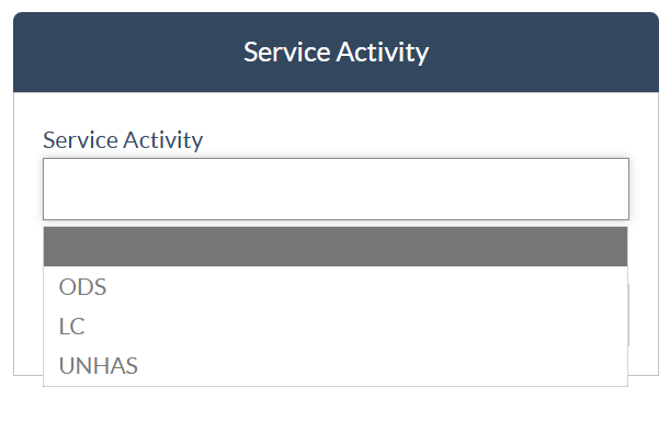 Service Activity step 3